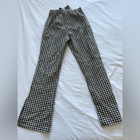 ZARA - BLACK AND WHITE PANTS - Picture 2 of 3